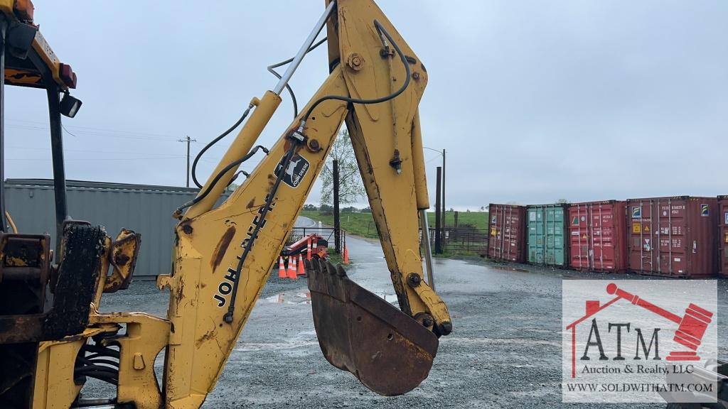 John Deere 410C Loader Backhoe