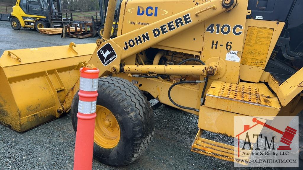 John Deere 410C Loader Backhoe