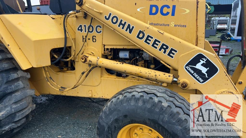 John Deere 410C Loader Backhoe
