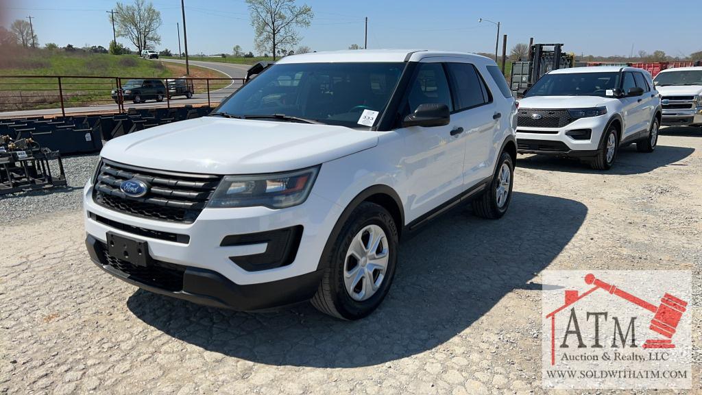 2017 Ford Explorer Police Interceptor Edition