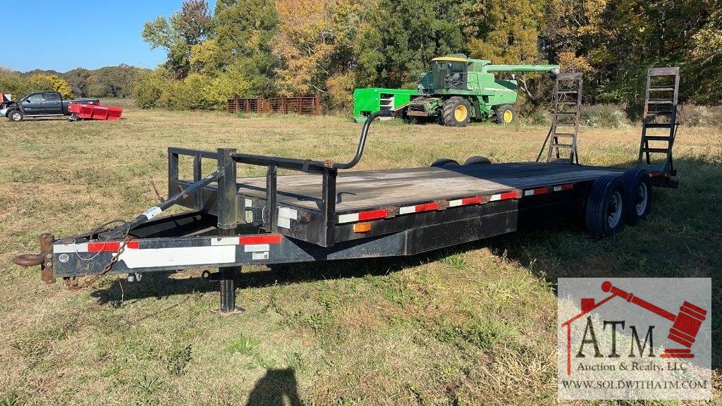 2015 Texas Pride Equipment Trailer 22' + 2'