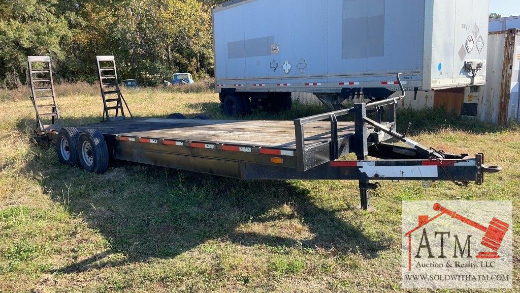 2015 Texas Pride Equipment Trailer 22' + 2'