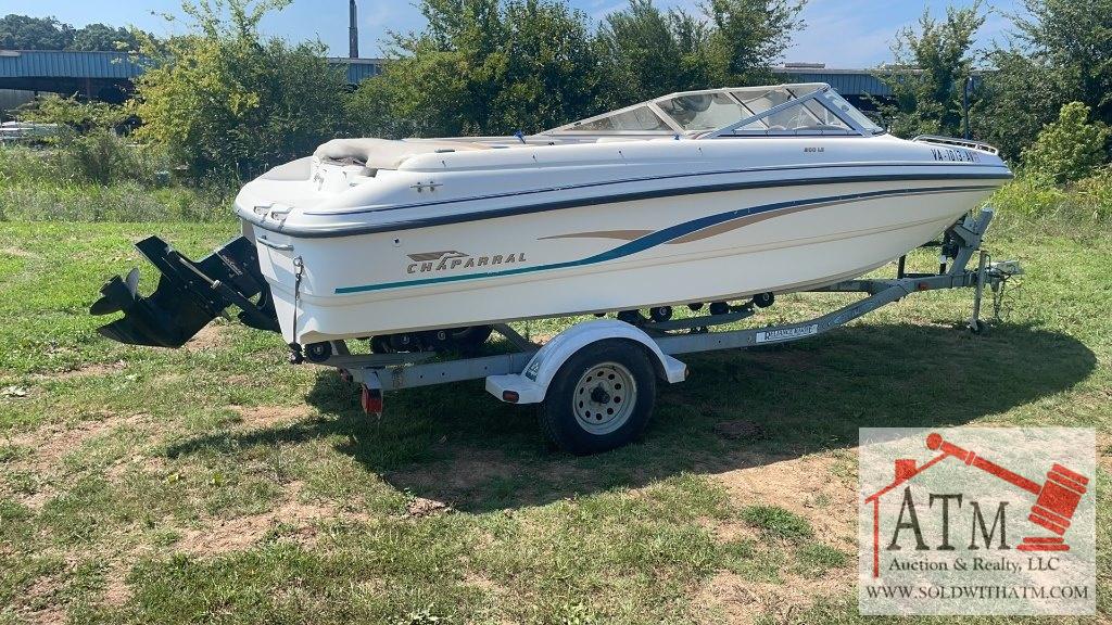 1998 Chaparral 20' Boat w/ Ez Load Trailer