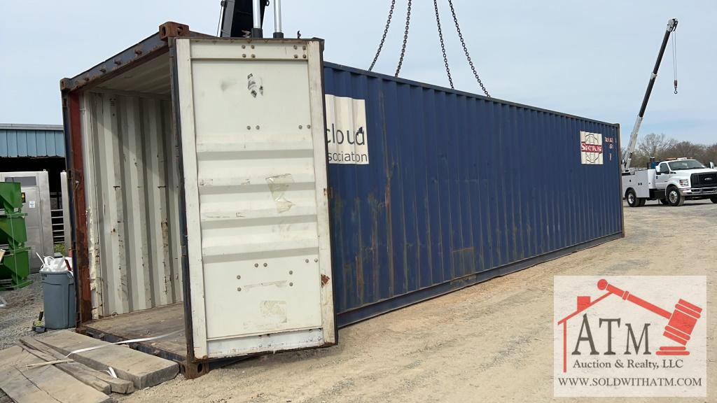 40' Used High Cube Container