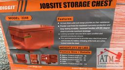 NEW DIGGIT D2248 Jobsite Storage Chest