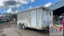 2000 Leonard 16' Enclosed Trailer