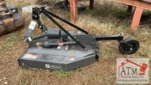 NEW Iron Craft 4' Bushhog - 3 Pt Hitch