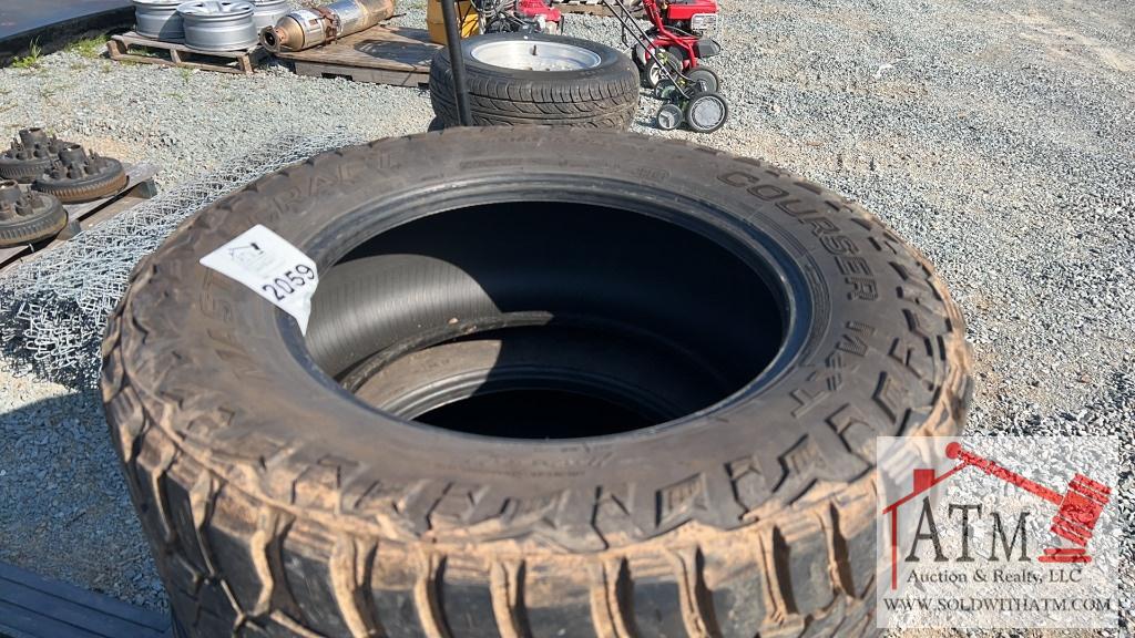 (4) Tires 35X12.5R20