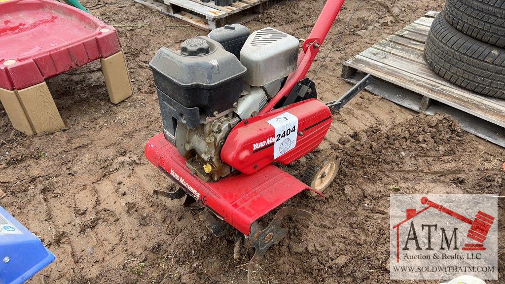 Yard Machine Tiller