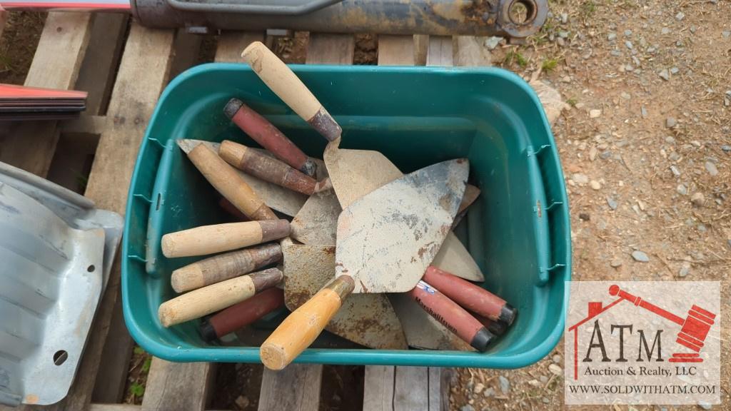 Masonry Tool Lot