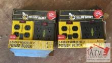 (4) NEW Yellow Jacket Power Blocks