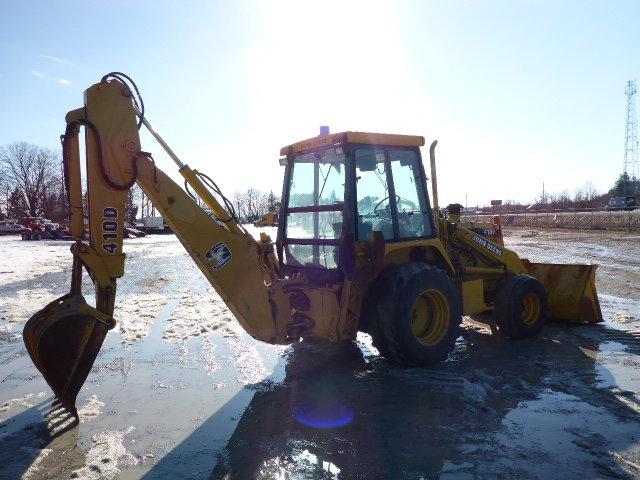 1991 John Deere 410D 4x4 Backhoe