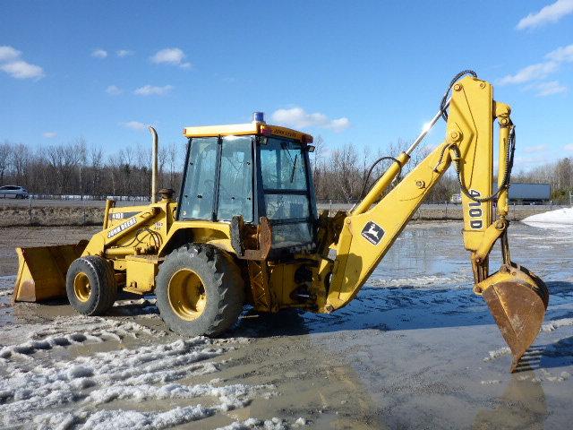 1991 John Deere 410D 4x4 Backhoe