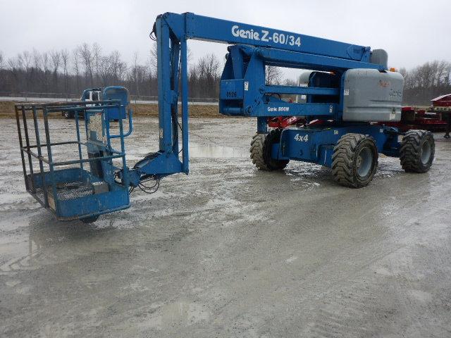 2004 Genie Z60/34 Articulated 4x4 Boom Lift