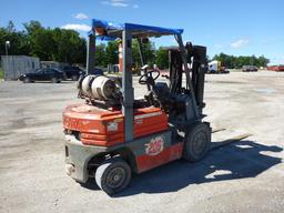 Toyota 425F25 4,700 Lb Forklift