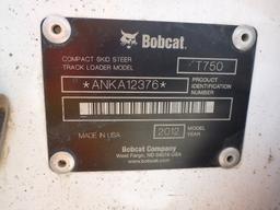 2012 Bobcat T750 Multi Terrain Loader