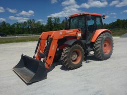 2012 Kubota M110X MFWD Tractor