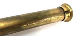 Antique US Military Brass Telescope