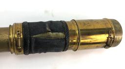 Antique US Military Brass Telescope