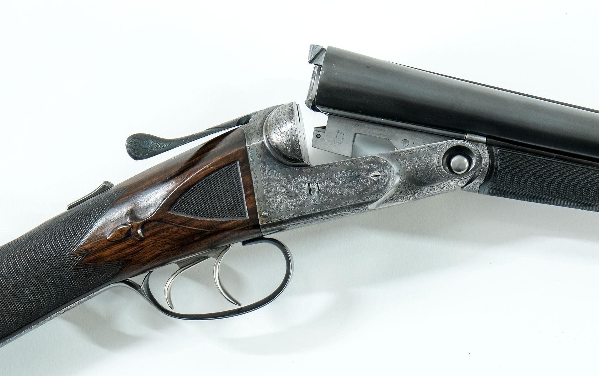 Cased Parker AH E 12ga Shotgun w/ Provenance