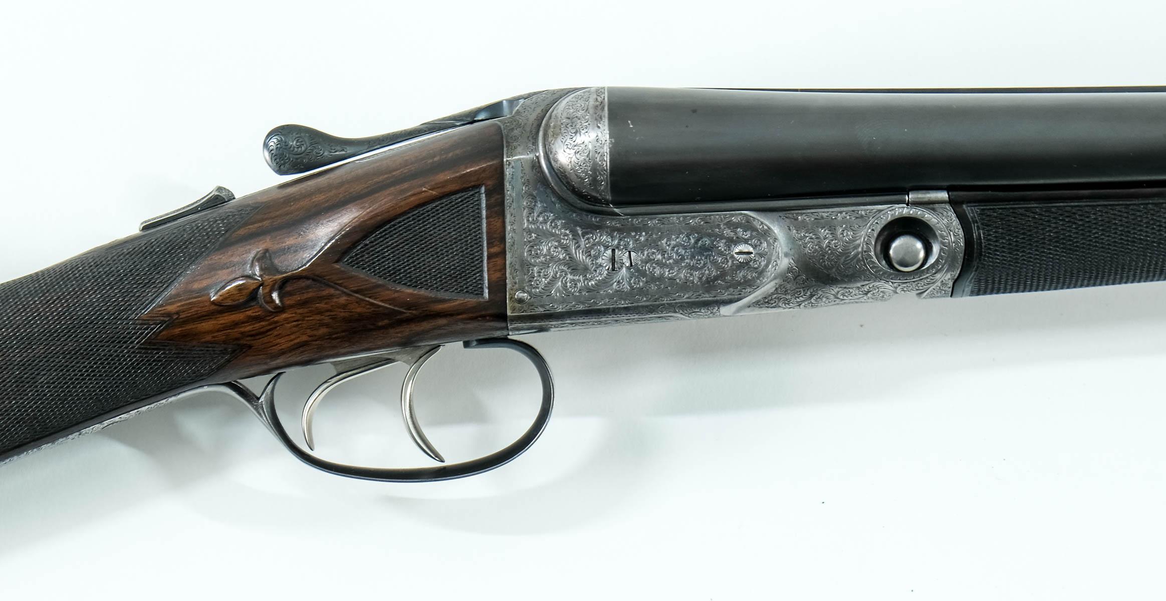 Cased Parker AH E 12ga Shotgun w/ Provenance