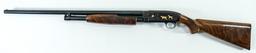 Engraved Winchester 12 28ga Shotgun