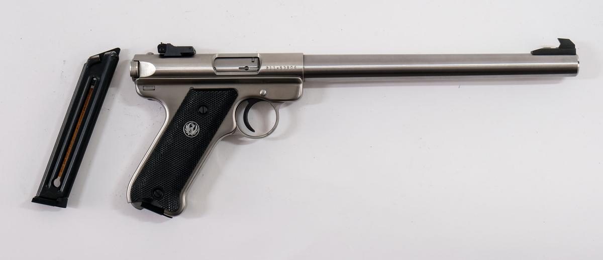 Ruger MK II Stainless .22 Pistol