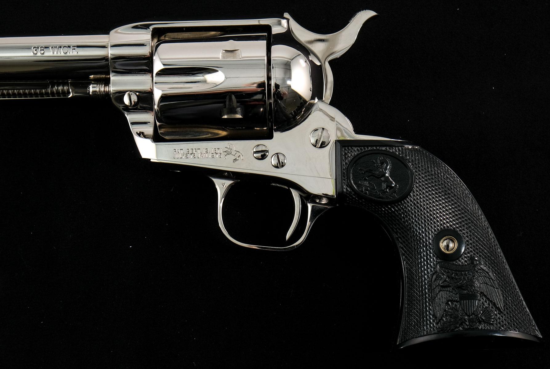 Colt .38 WCF SAA 4-3/4" Revolver