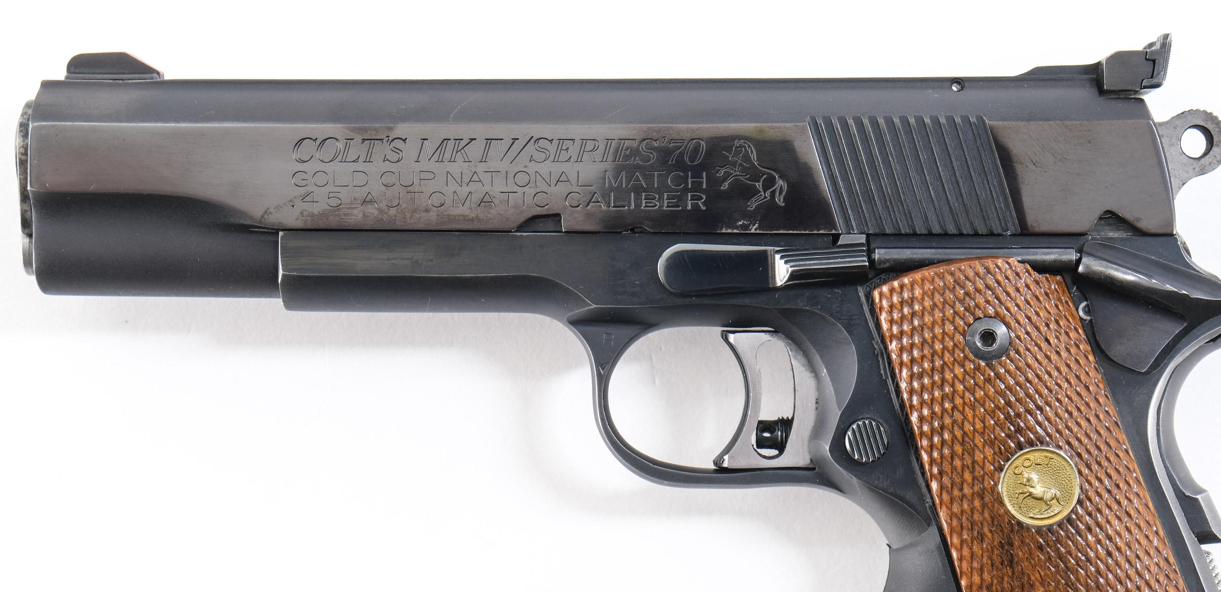 Colt Mk IV Series 70 Gold Cup NM Pistol