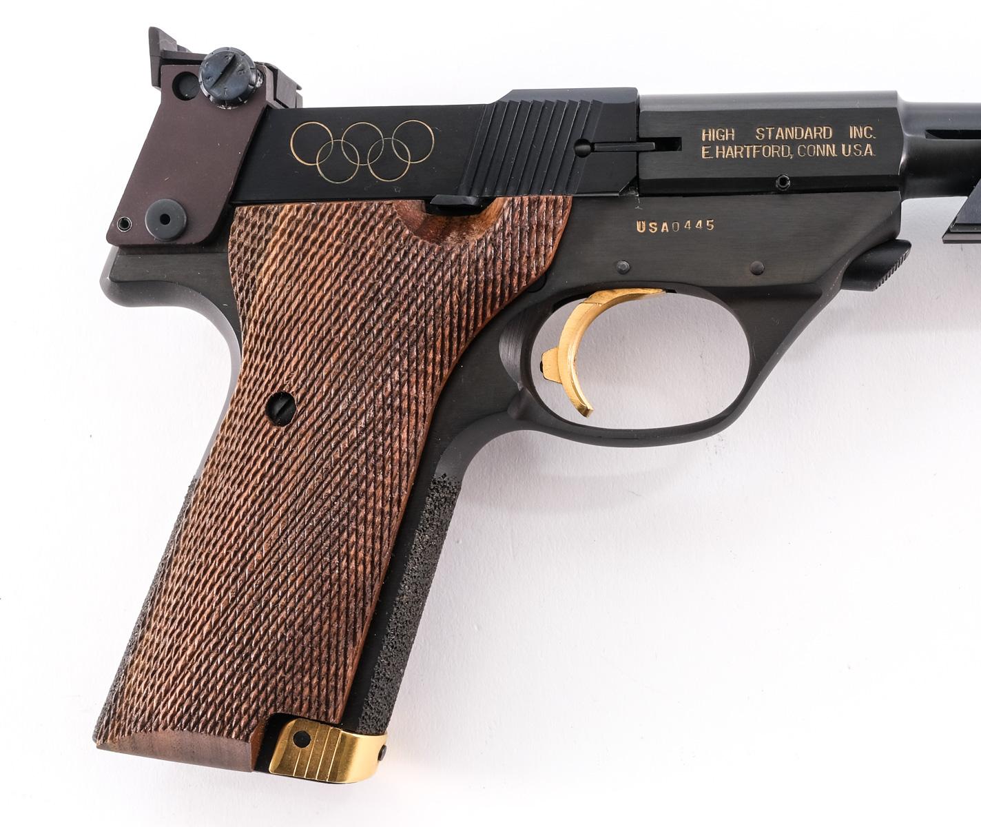 High Standard 1980 Olympic .22 Short Pistol 9239