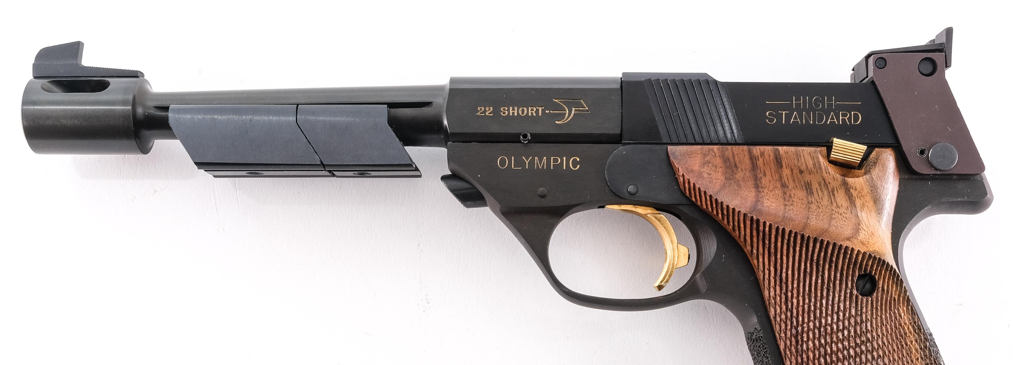 High Standard 1980 Olympic .22 Short Pistol 9239