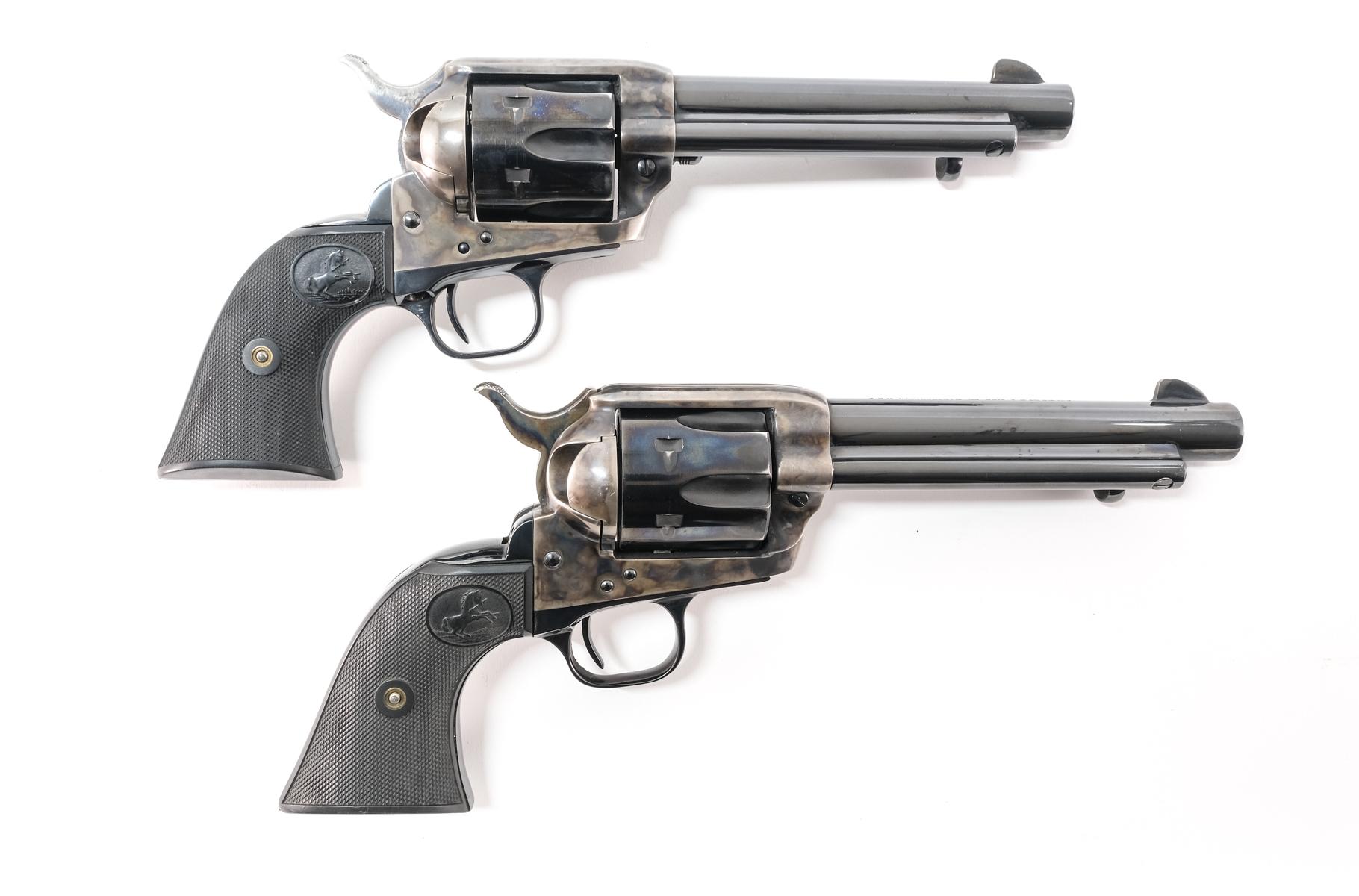 Pair of Colt 3rd Gen SAA Revolvers .357 Magnum