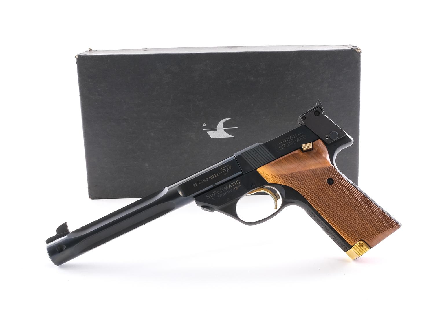 High Standard Supermatic Military .22 LR Pistol