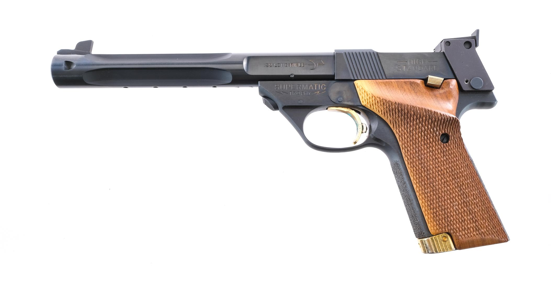 High Standard Supermatic Military .22 LR Pistol