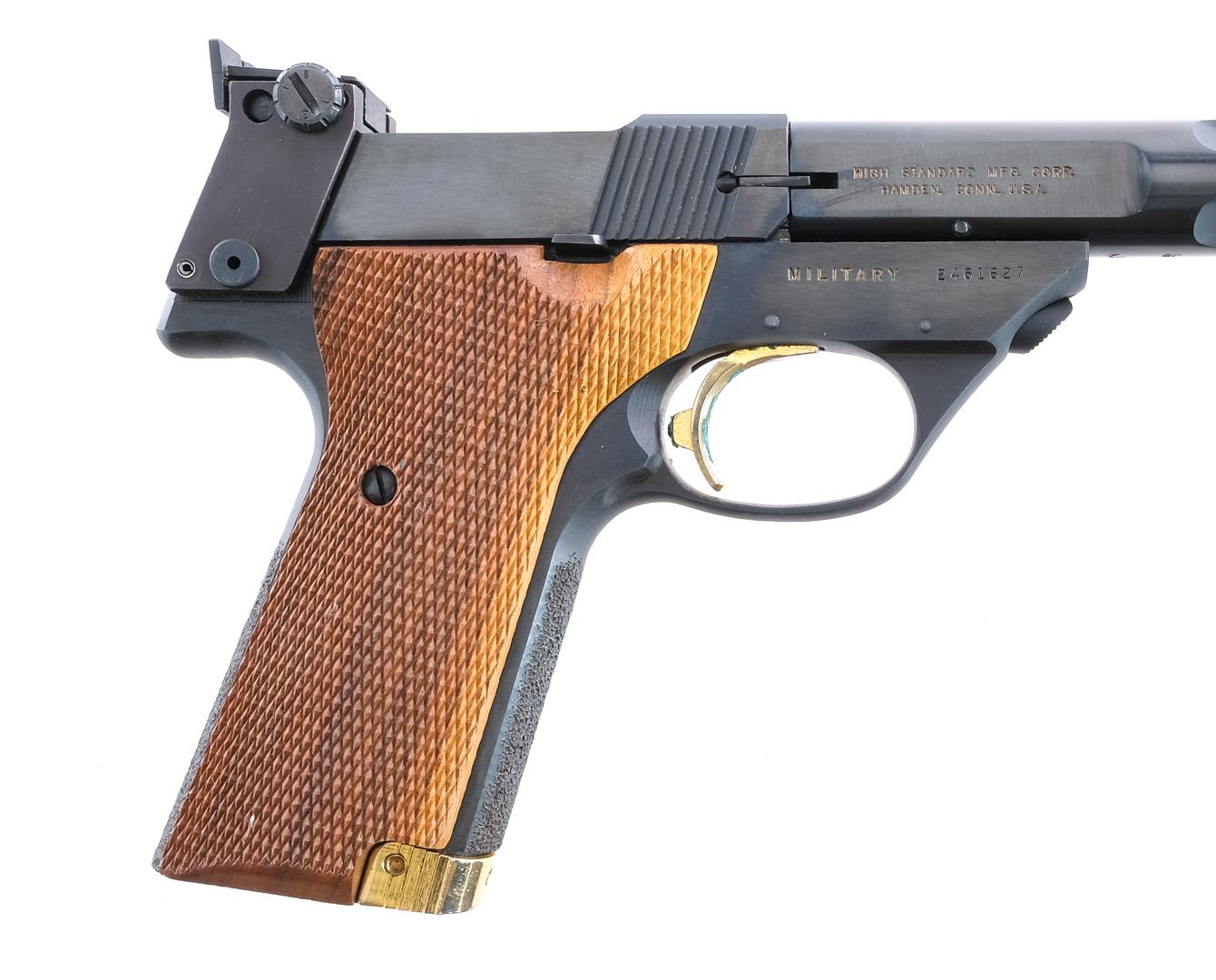 High Standard Supermatic Military .22 LR Pistol