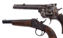 Estate Pistol Lot 2 Pcs Pistols