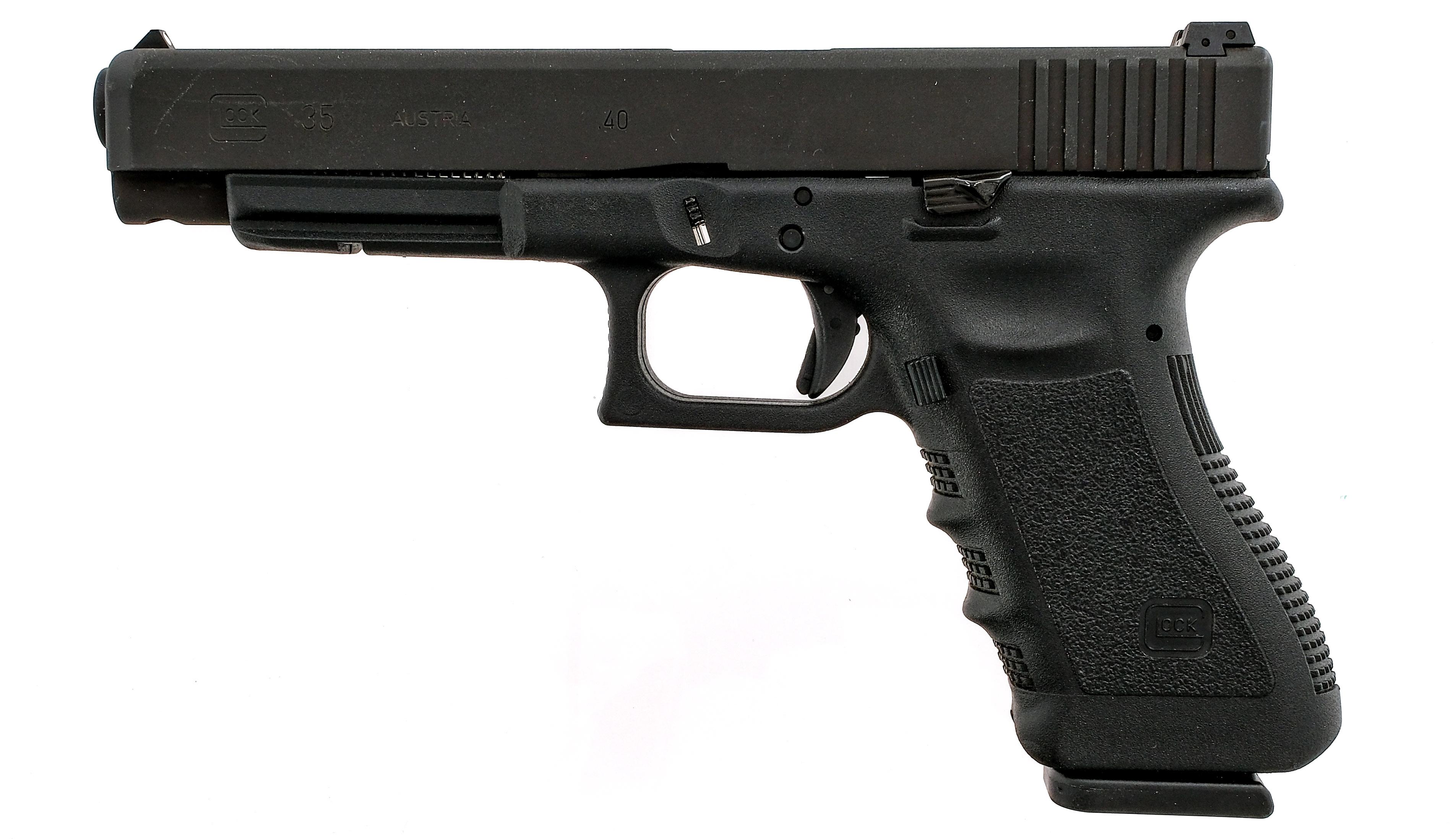 Glock 35 .40 Smith & Wesson Semi Auto Pistol