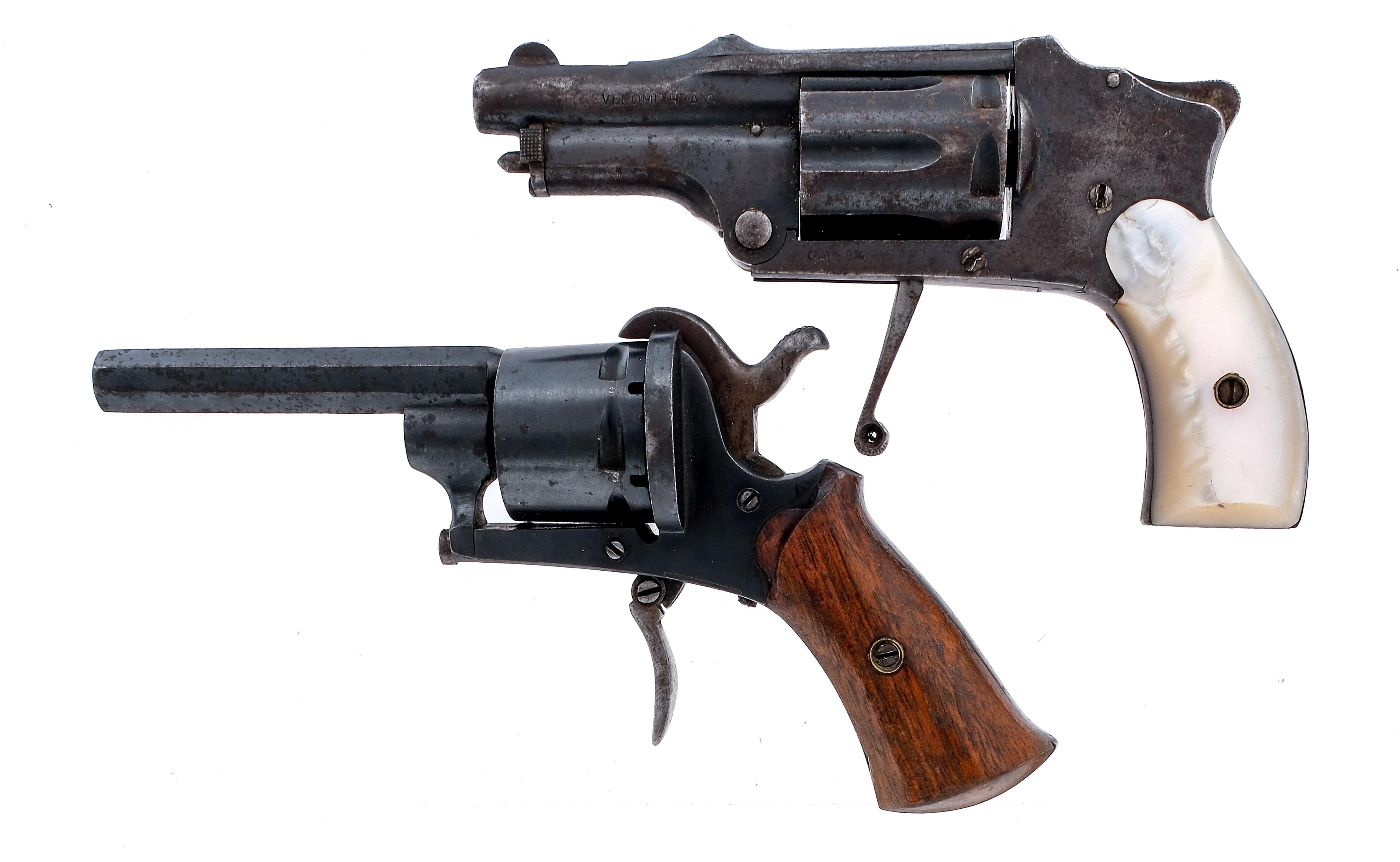 Estate Lot 2 Pcs Revolvers