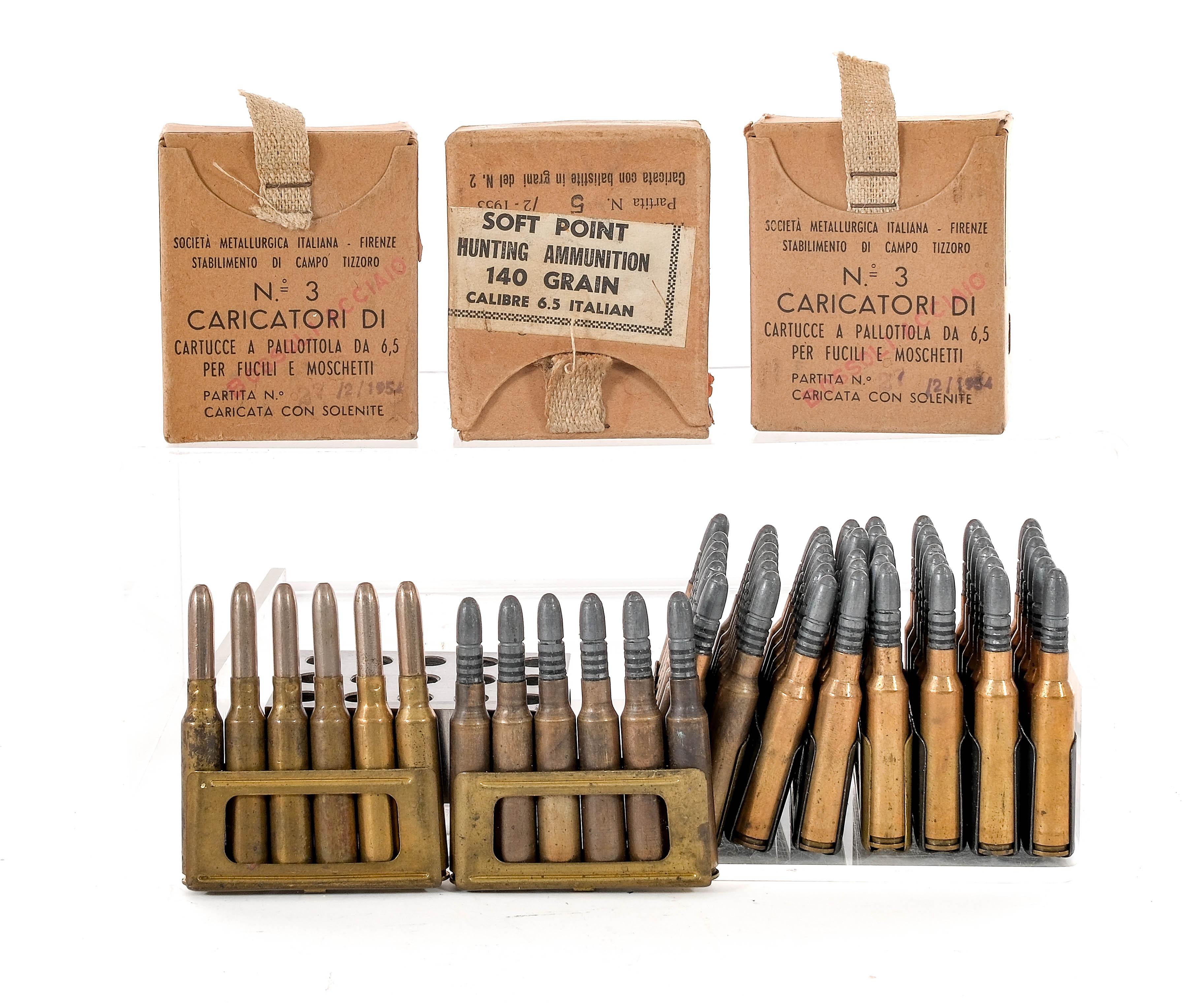 Carcano 6.5x52mm 114 Rds Ammunition