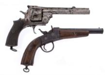 Estate Pistol Lot 2 Pcs Pistols