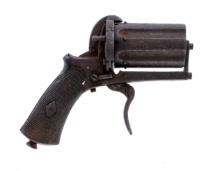 Pinfire Pepper-box Pistol