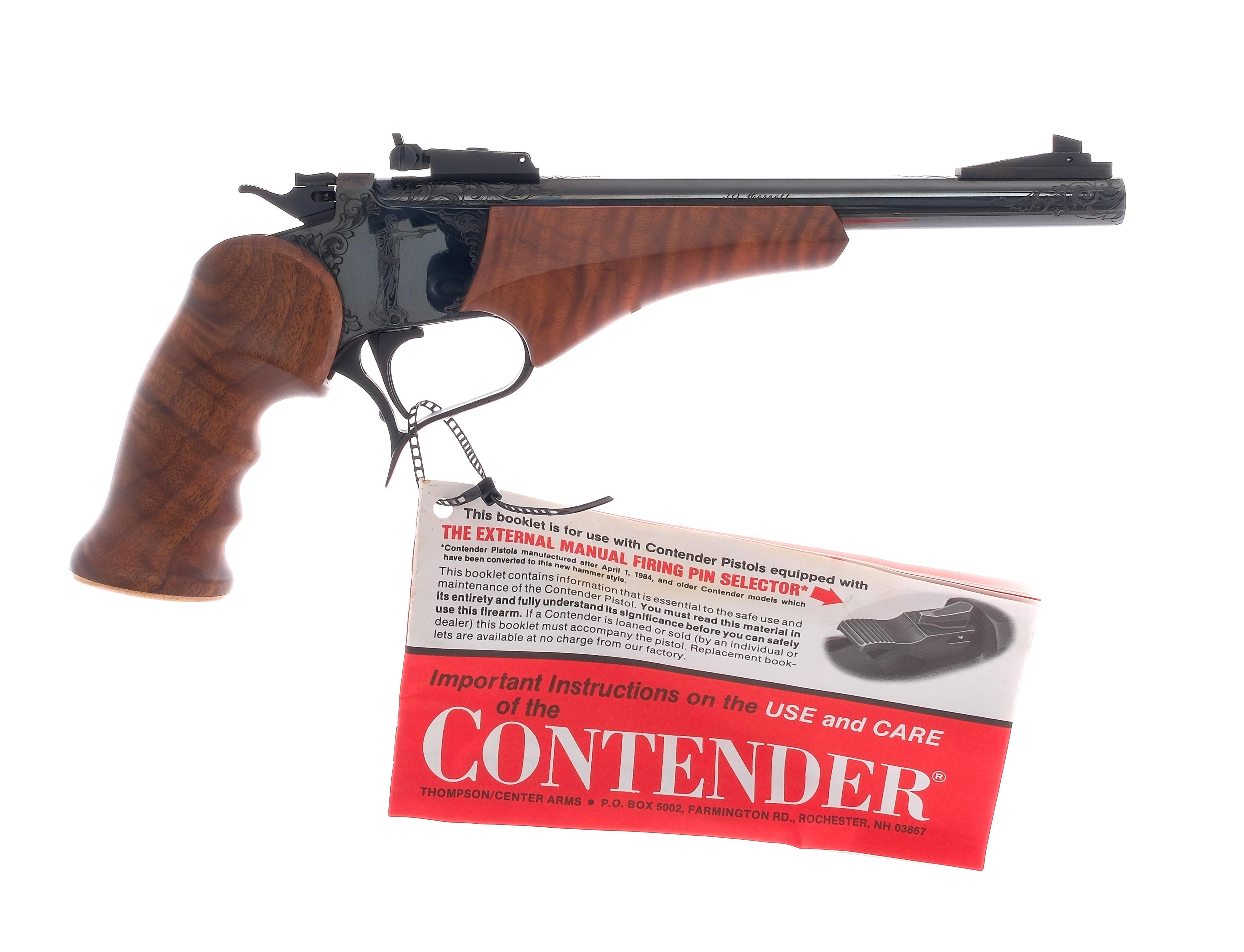 TC Steve Herrett Contender .30 Herrett Pistol