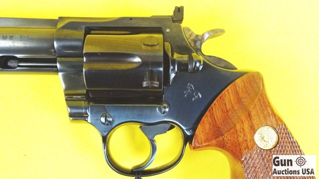 COLT TROOPER MK III .22 LR Revolver. Excellent Condition. 8" Barrel. Shiny Bore, Tight Acton Spectac