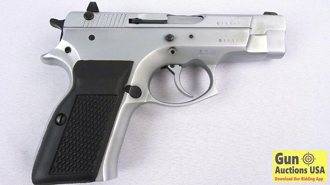 TANFOGLIO BTA90 9MM Semi Auto Pistol. Very Good Co