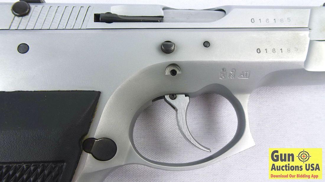 TANFOGLIO BTA90 9MM Semi Auto Pistol. Very Good Co