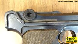 Deutsche Waffen und Munitionsfabriken (DWM) LUGER 1921 9MM Semi Auto Pistol. Very Good Condition. 4"