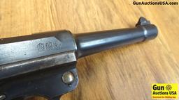 Deutsche Waffen und Munitionsfabriken (DWM) LUGER 1921 9MM Semi Auto Pistol. Very Good Condition. 4"