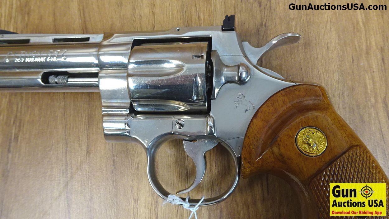 Colt PYTHON .357 MAGNUM Revolver. Excellent Condition. 4" Barrel. Shiny Bore, Tight Action Everyone