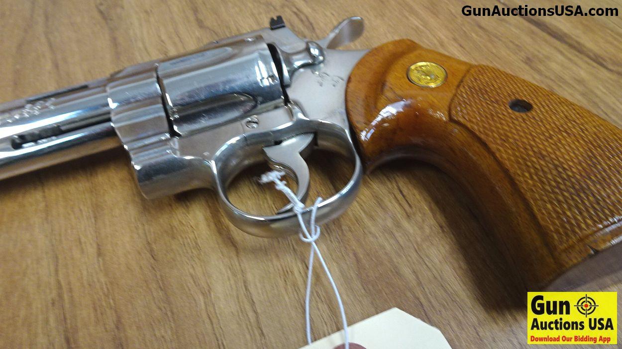 Colt PYTHON .357 MAGNUM Revolver. Excellent Condition. 4" Barrel. Shiny Bore, Tight Action Everyone