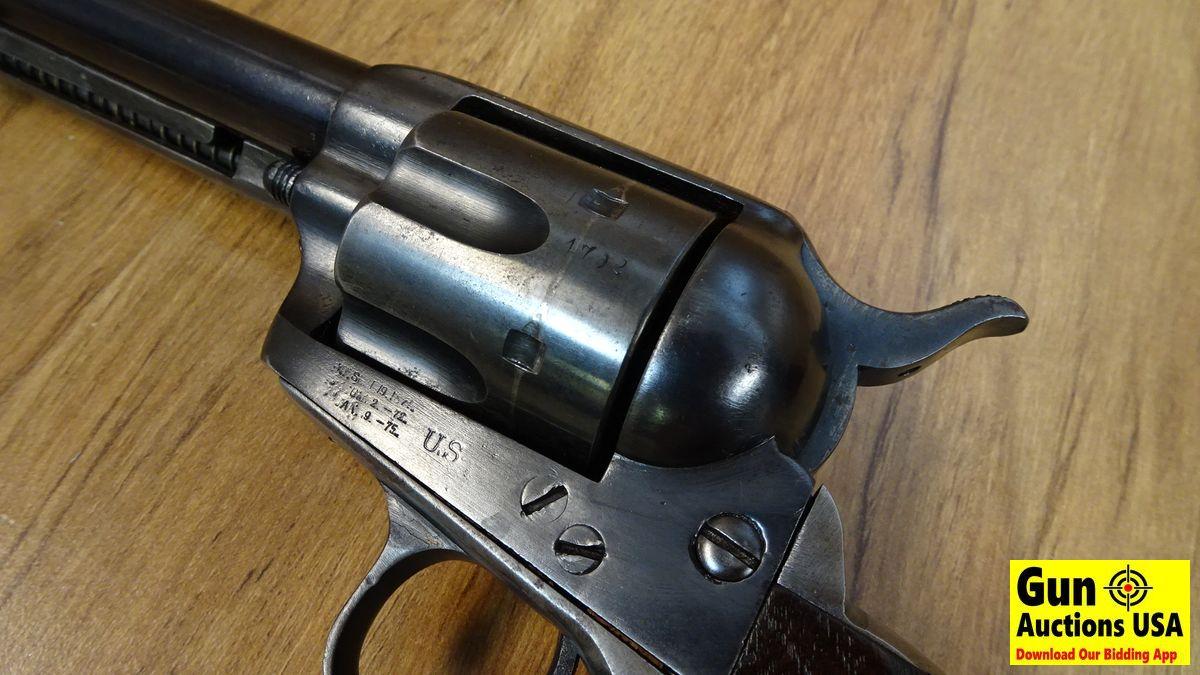 Colt Single Action PEACEMAKER .45 LC Collector's Revolver. Very Good. 7.5" Barrel. Shiny Bore, Tight